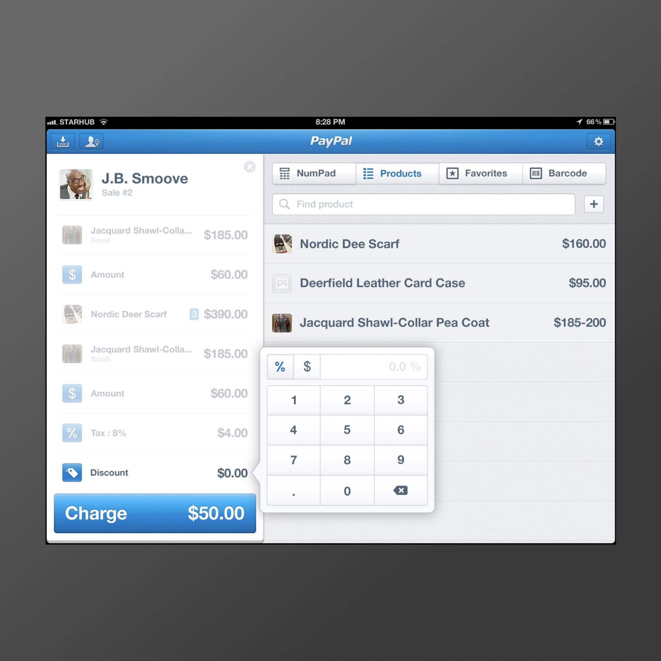 PayPal Here design work