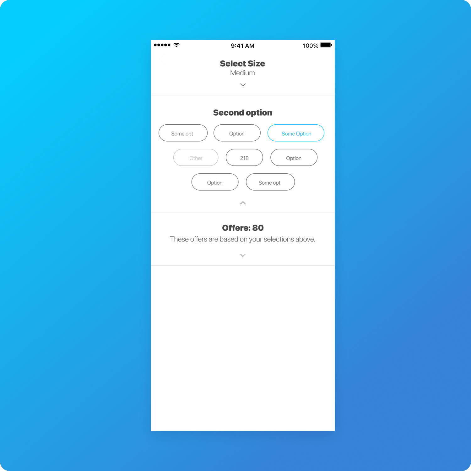 screenshot of visual design work
