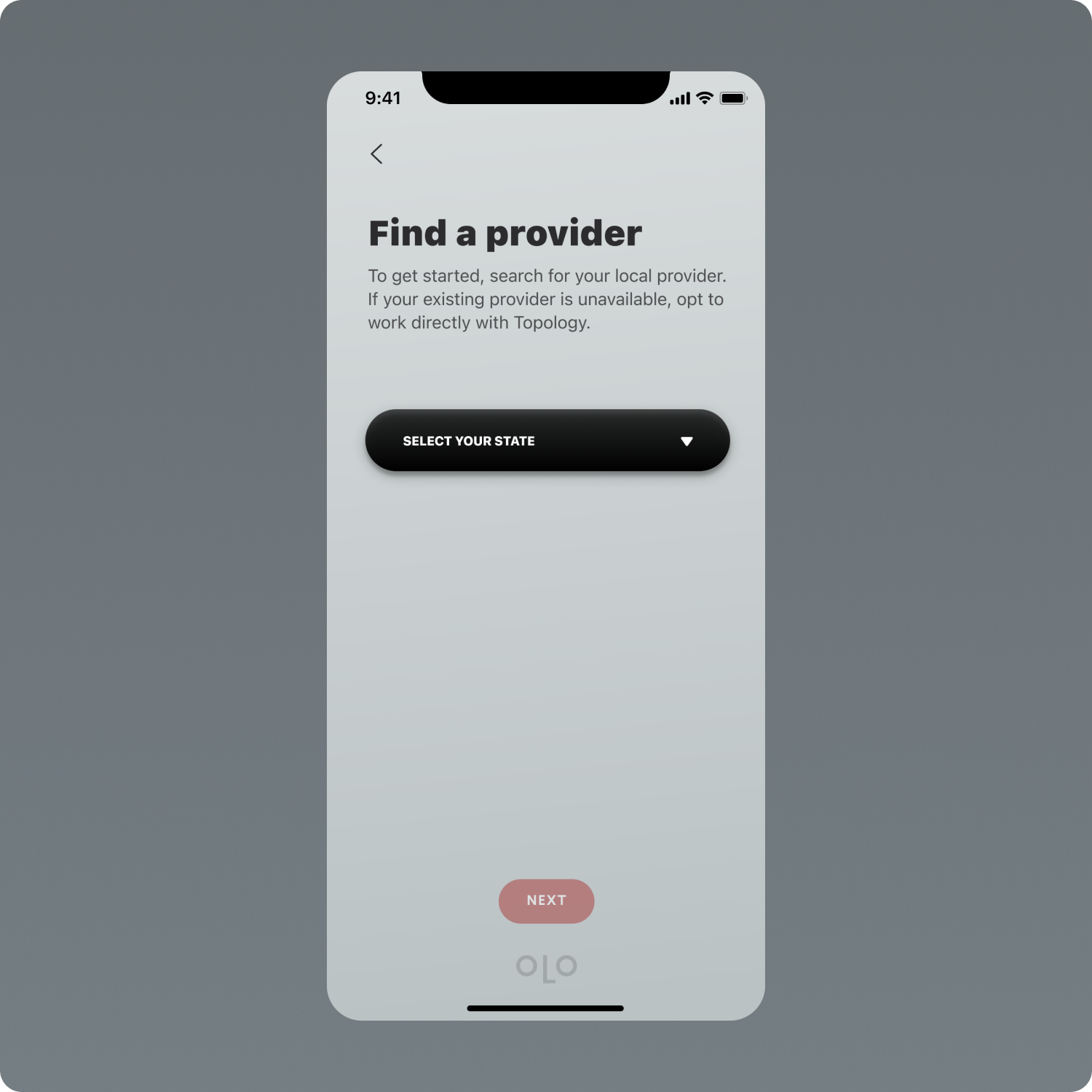 screenshot of visual design work